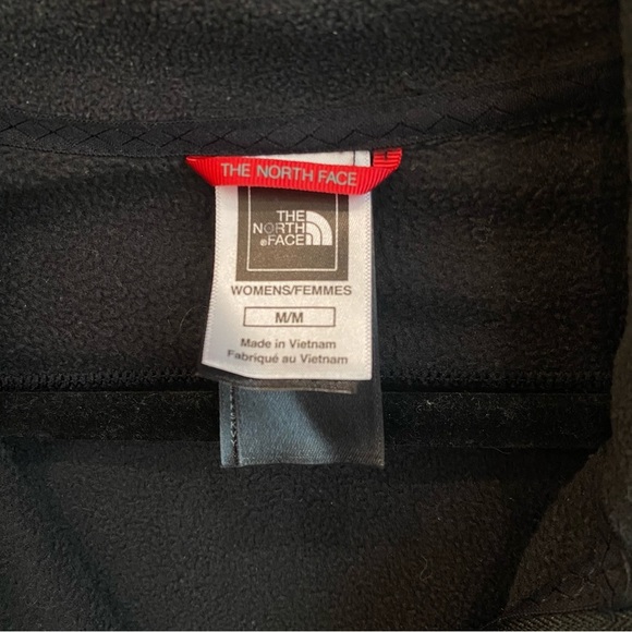 The North Face Full Zip Long Sleeve Black Fleece, Size M - Picture 5 of 6